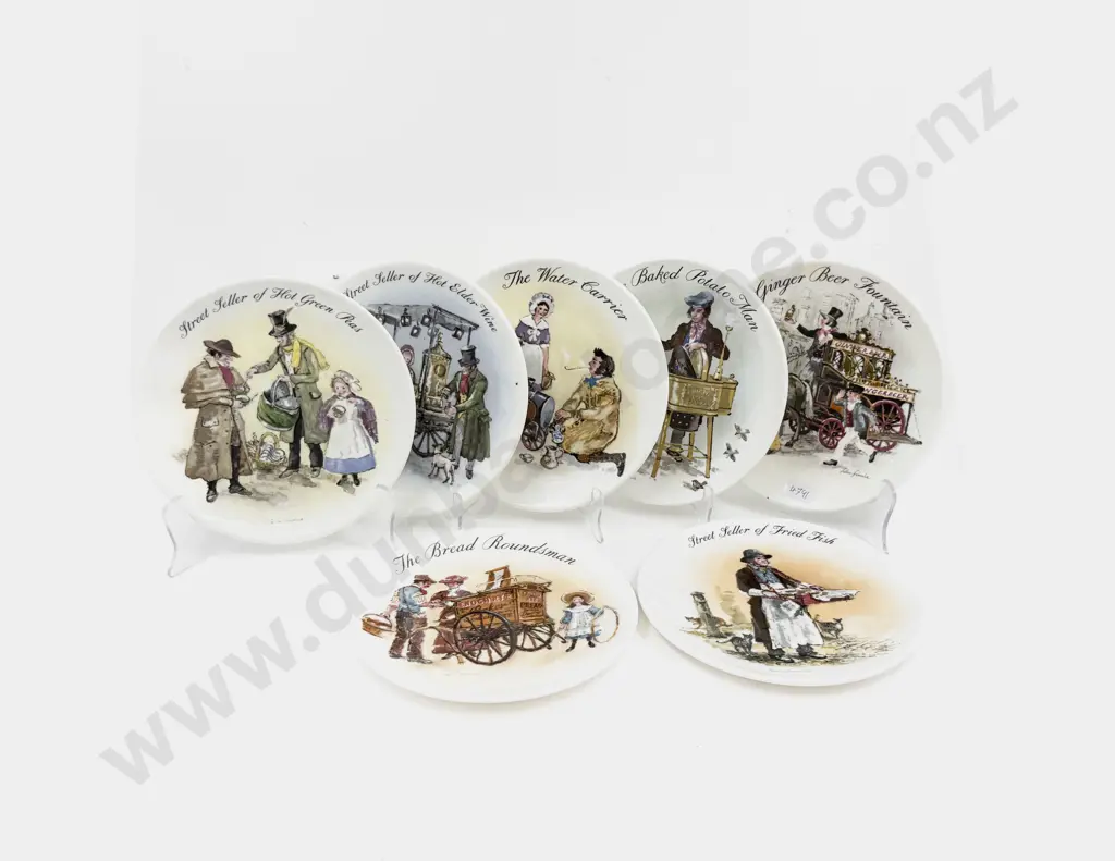 Seven Wedgwood Comm. Plates Image 1++