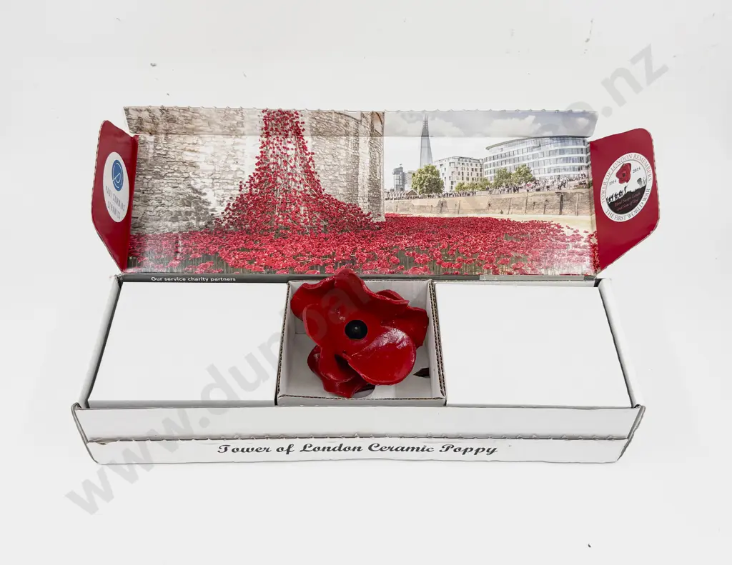 Tower of London Paul Cummings Ceramics Comm. Poppy Image 1++