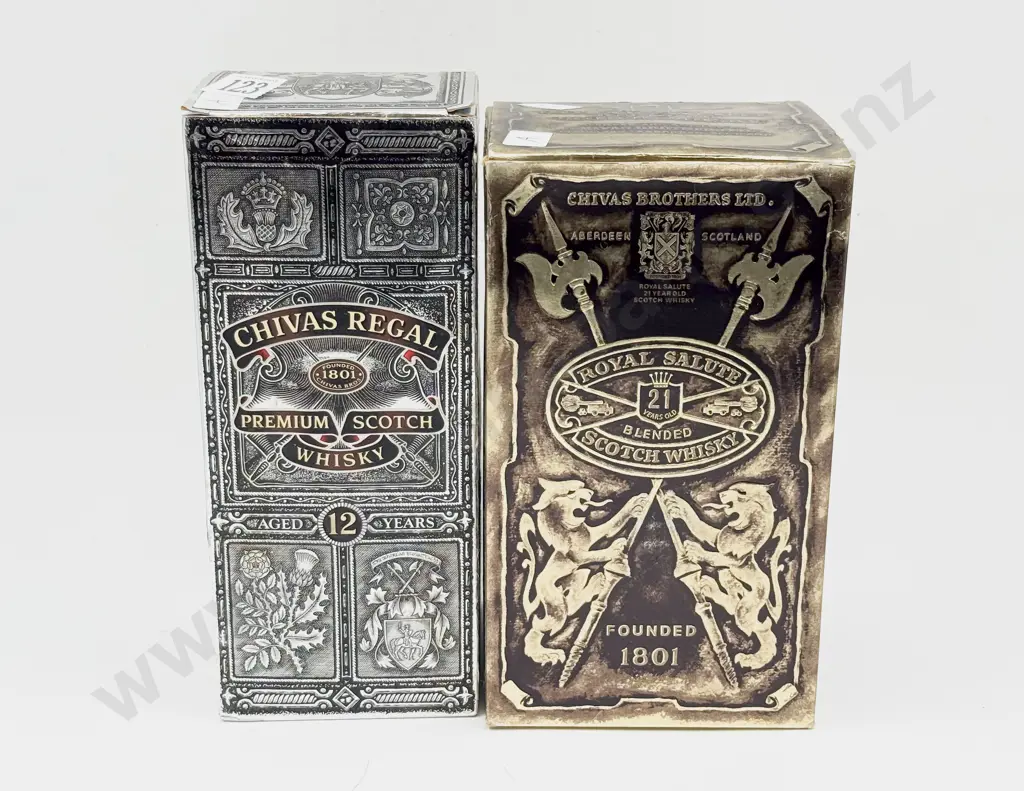 Two Boxed Scotch Whisky Image 1++