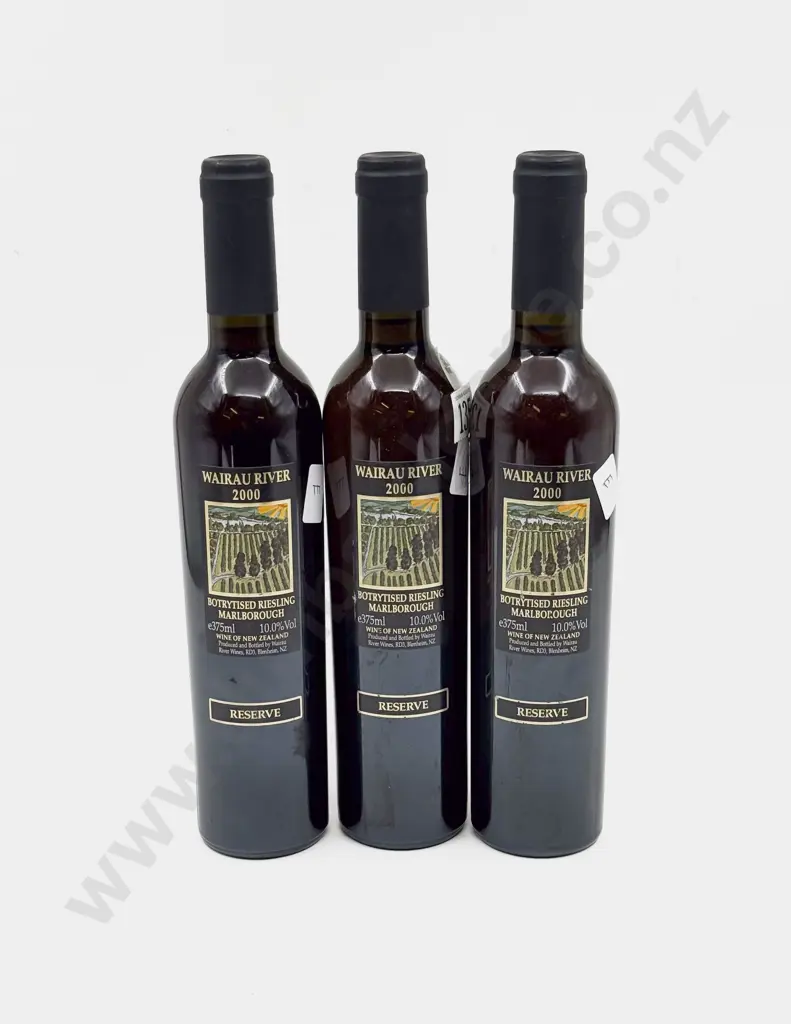 Three Wairau River Botrytrsed Reisling Image 1++