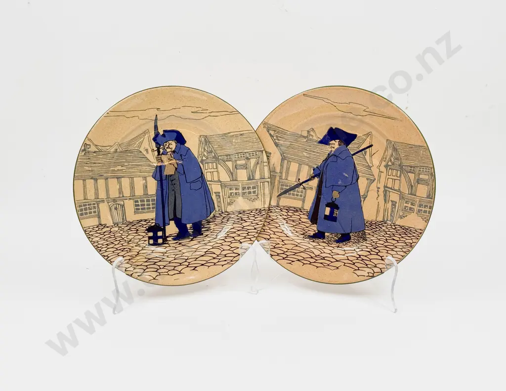 Two RD "The Watchman" Series Plates Image 1++