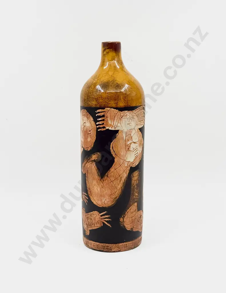 Stylized Bottle Vase - Indistinctly Signed Image 1++