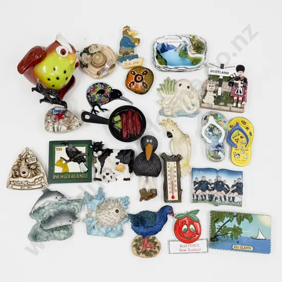 Box Quantity of Assorted Fridge Magnets