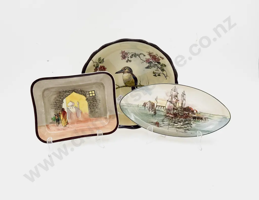 RD Kookaburra Bowl & Two Other Pieces of RD Image 1++