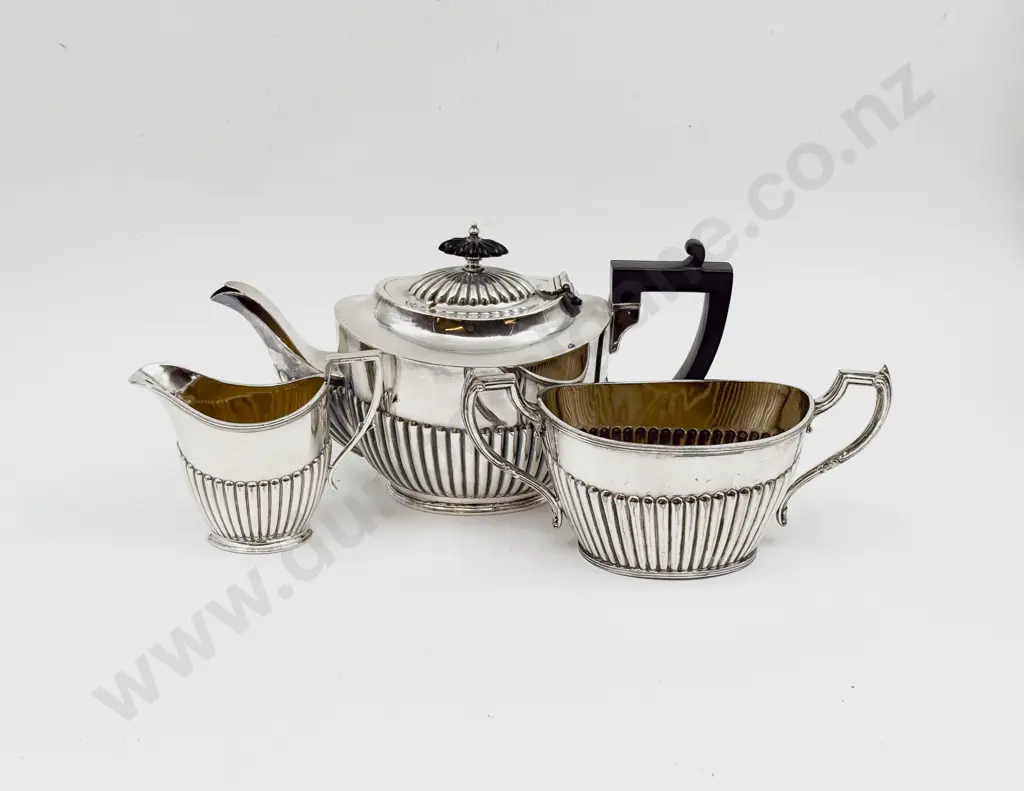 S/P Three Piece Teaset Image 1++