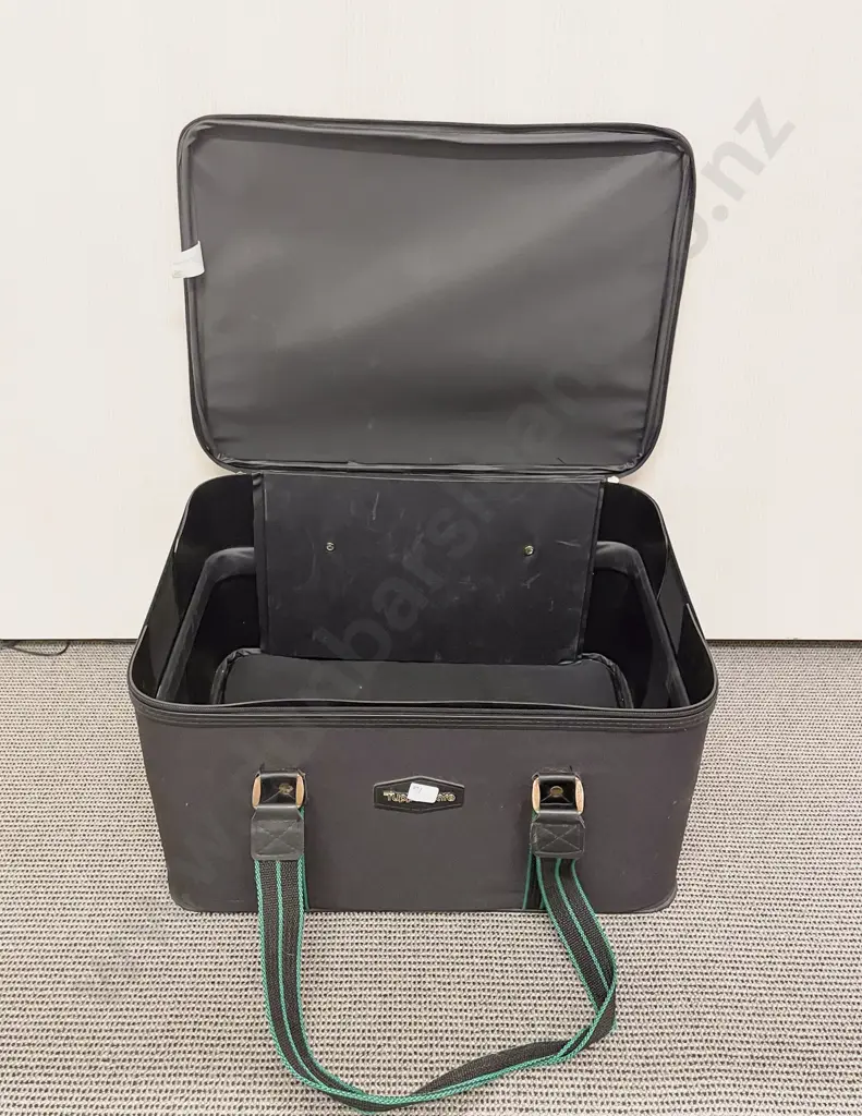 Tupperware Carry Case with Quantity of Assorted incl Empty Picture Frames & DVDs etc Image 1++