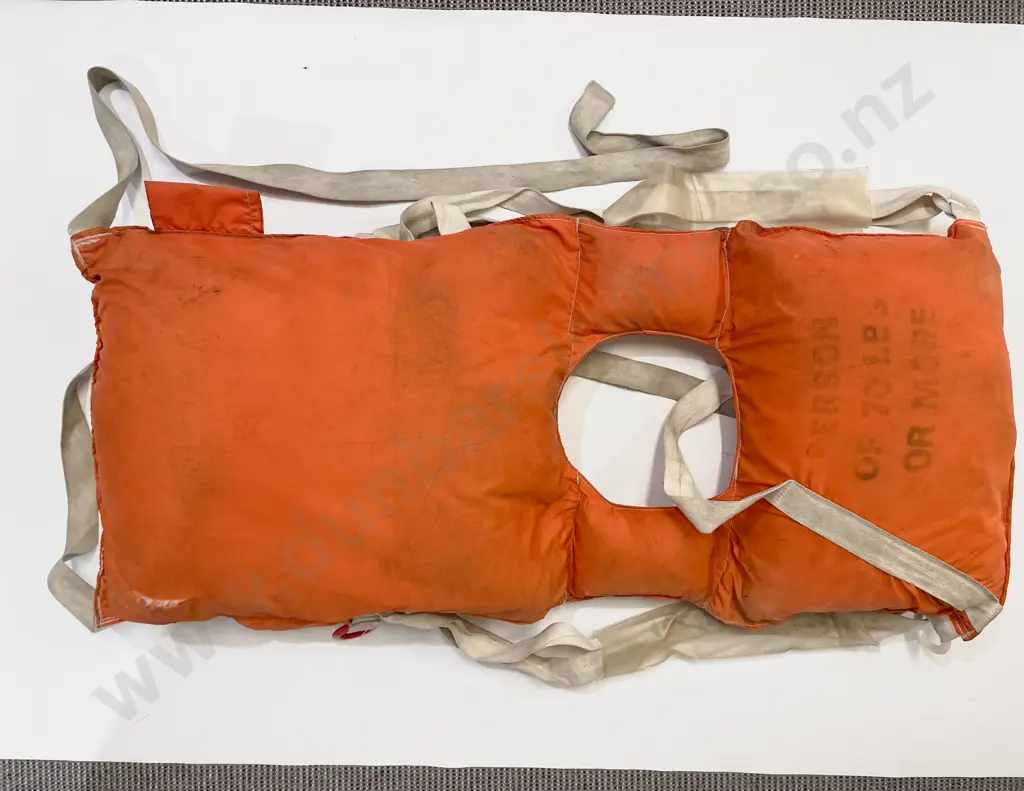 Vintage Life Jacket & Box of Assorted Image 1++