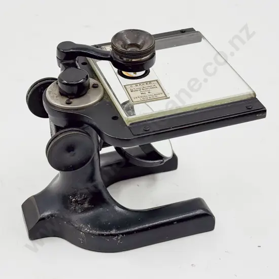 Cased Antique Botanical Dissection Microscope