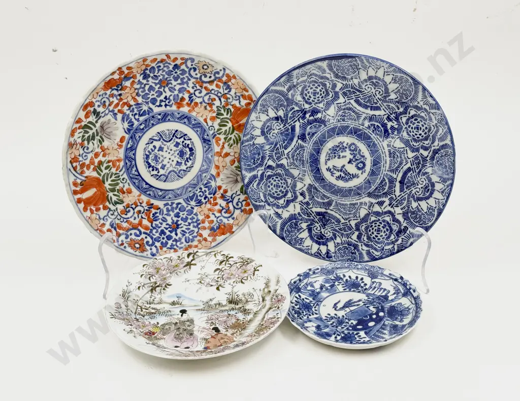 Two C19th Japanese Dishes and Assorted Image 1++