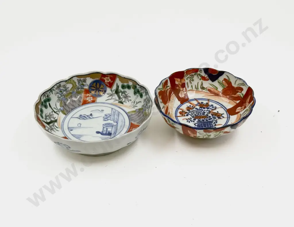 Two Small Imari Pattern Bowls Image 1++