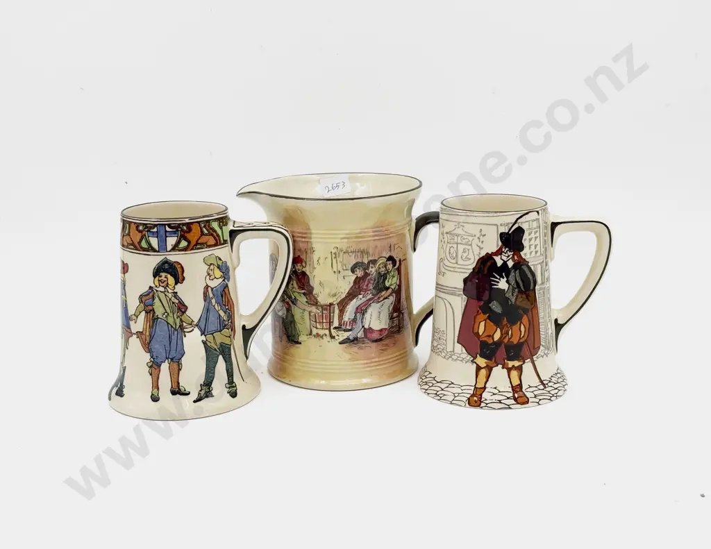 RD Jug & Two Tankards Image 1++