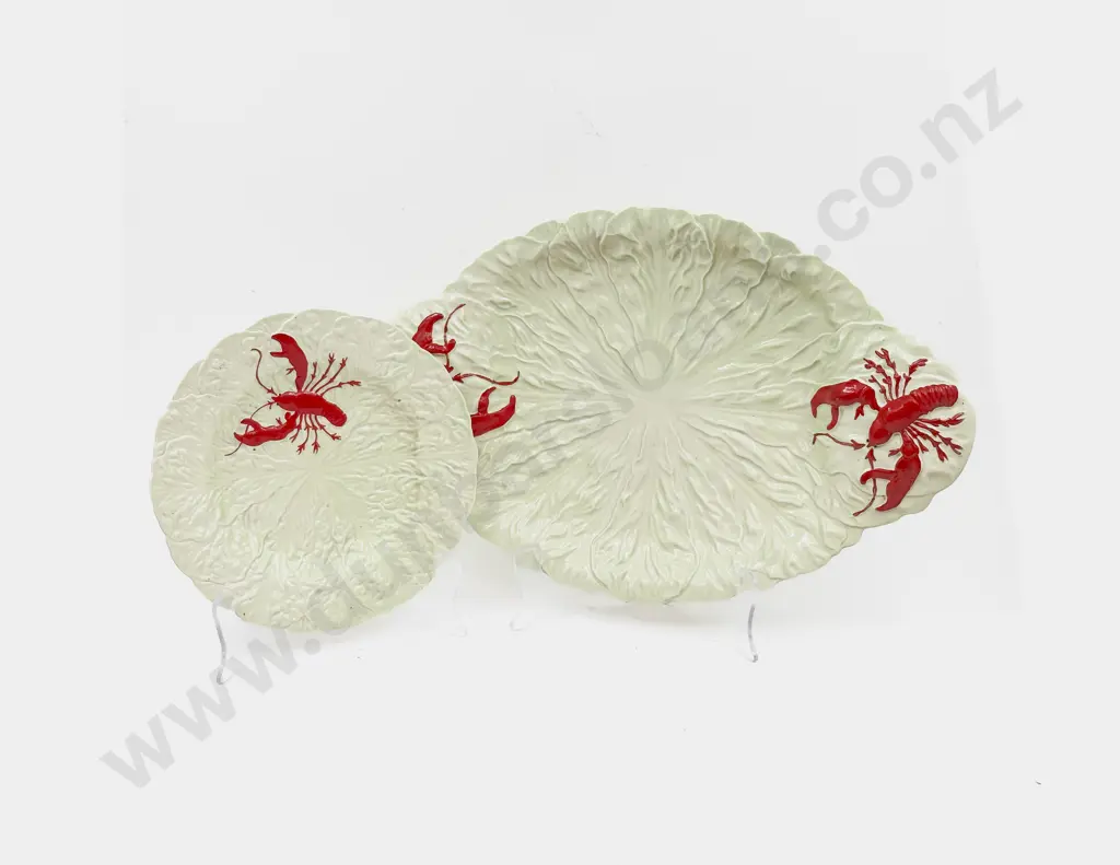 Carltonware Lobster Pattern Serving Platter together with Plate Image 1++