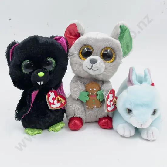 Approximately Twenty Ty Beanie Babies