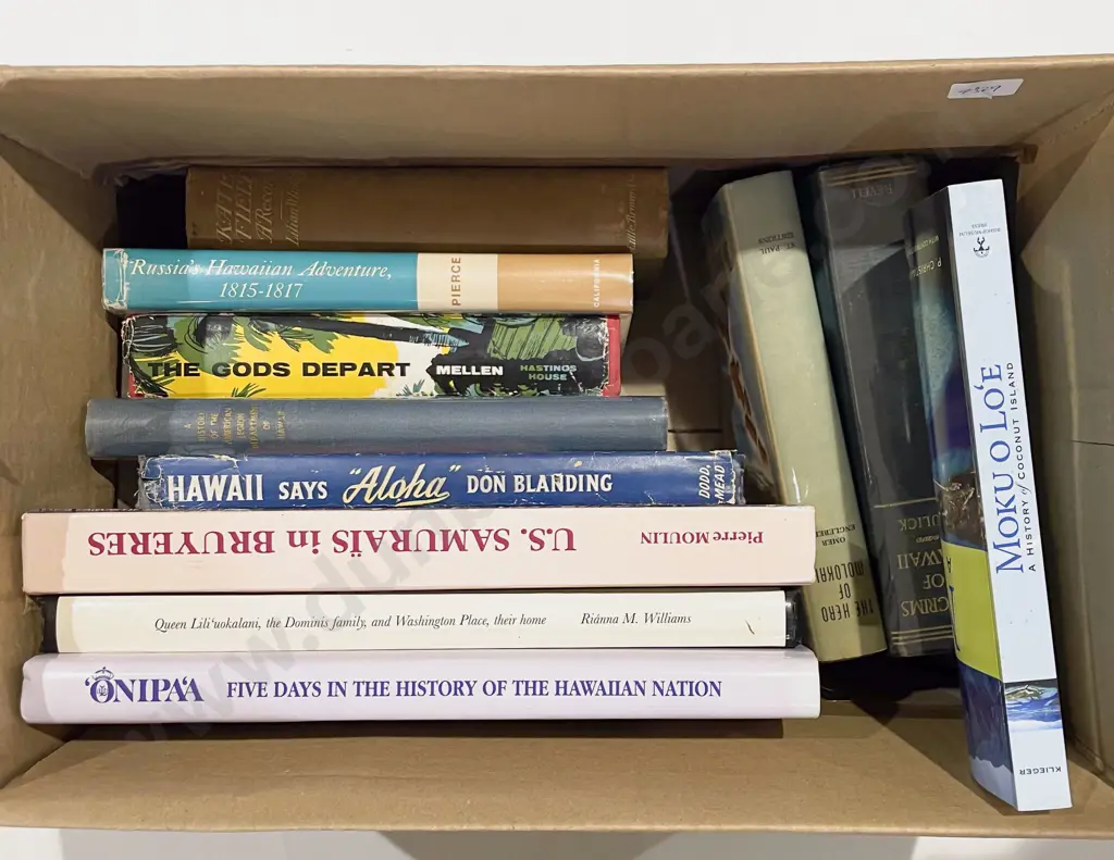 Box of Assorted Books Image 1++