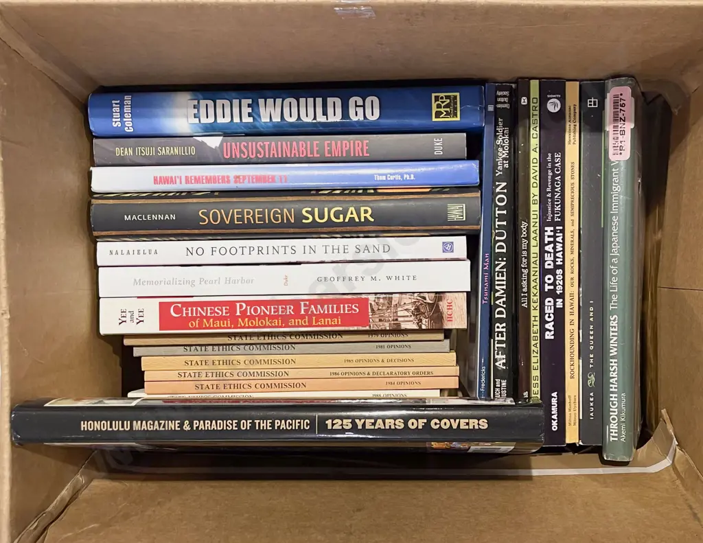 Box of Assorted Books Image 1++