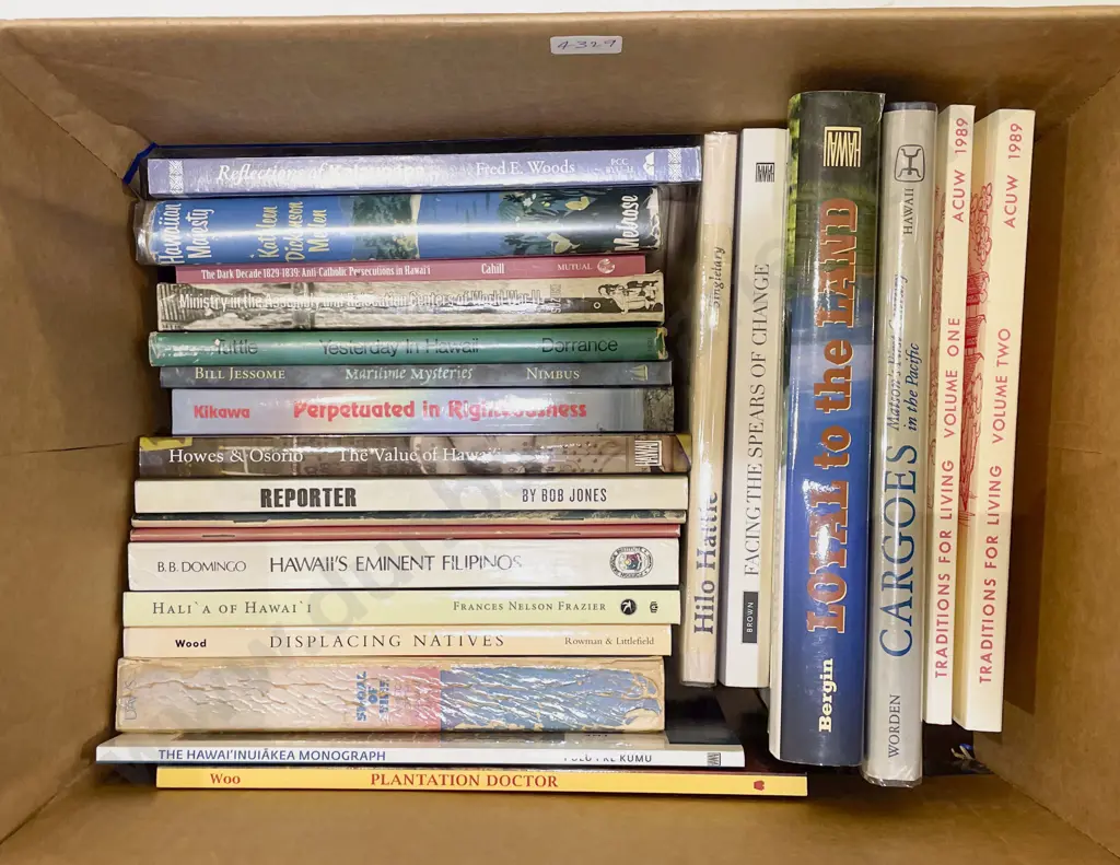 Box of Assorted Books Image 1++