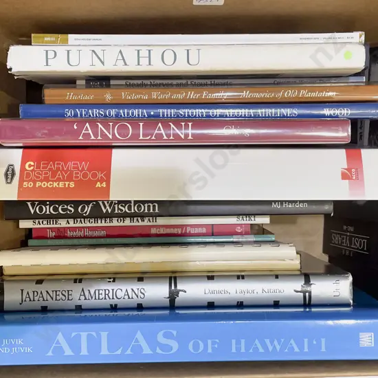 Box of Assorted Books