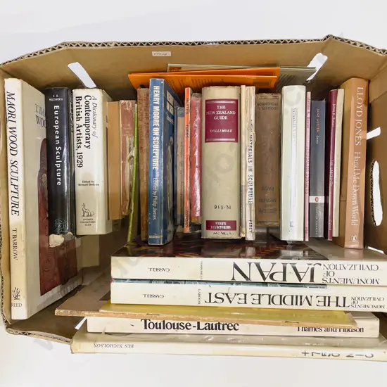 Box of Assorted Books