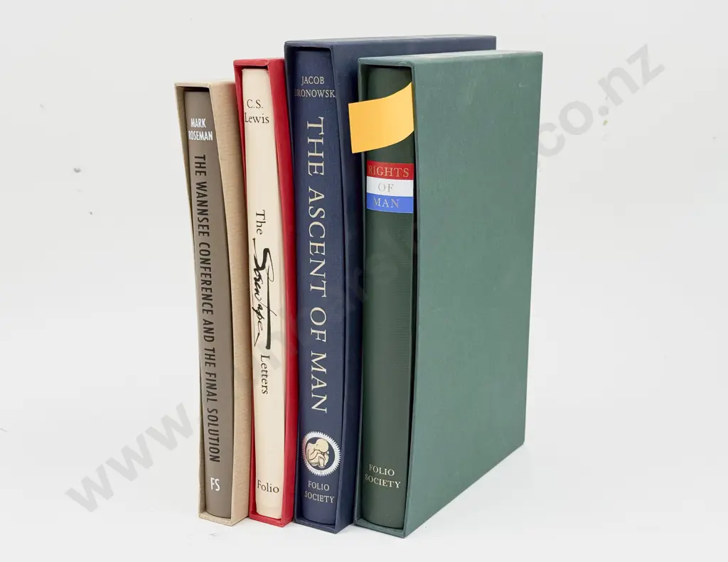 Four Assorted Folio Society Books Image 1++