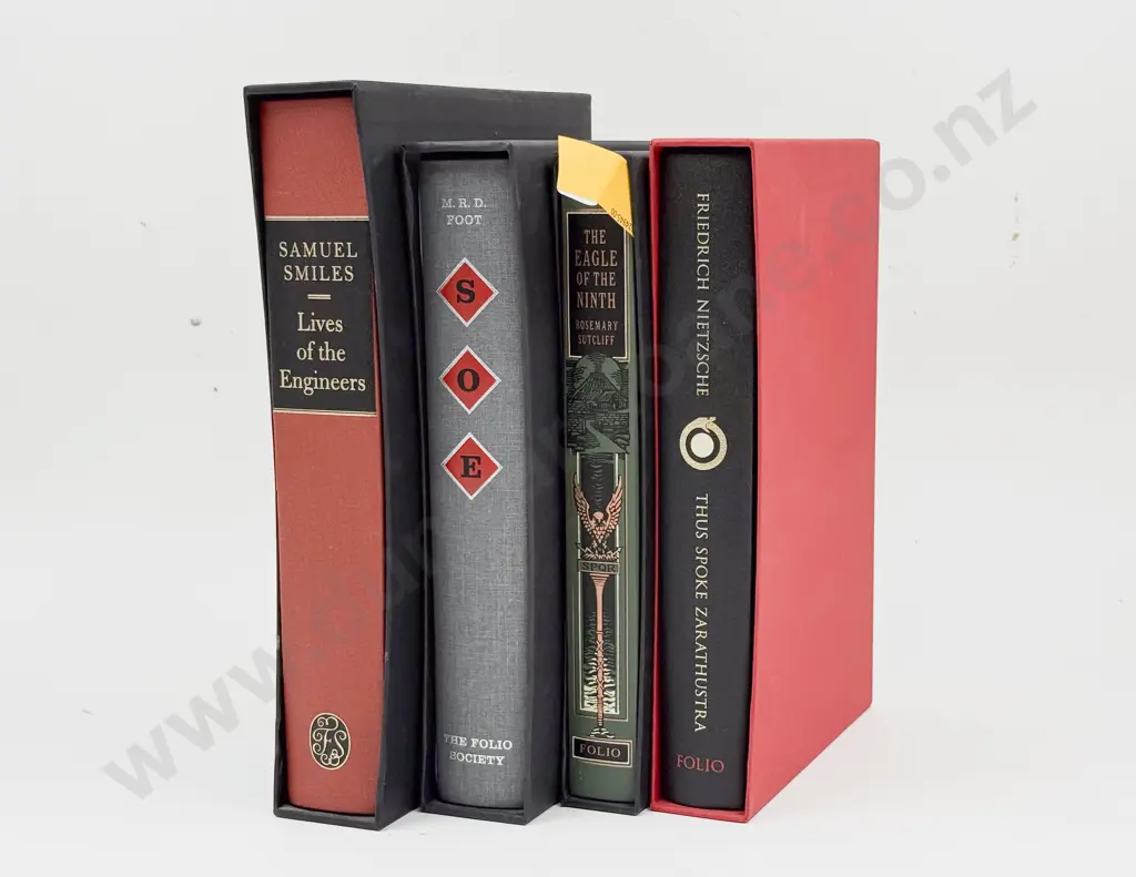 Four Assorted Folio Society Books Image 1++