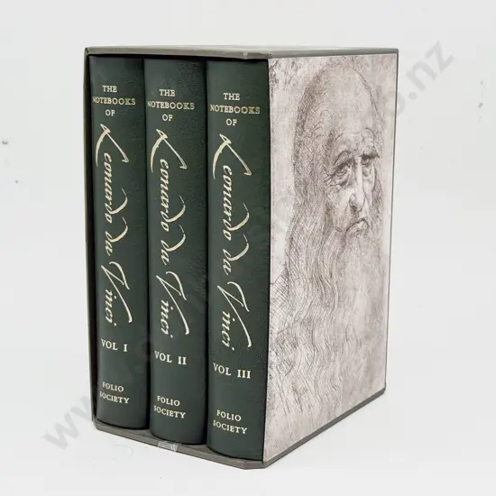 Folio Society Boxed Set - "The Notebooks of Leonardo Da Vinci" Volumes 1