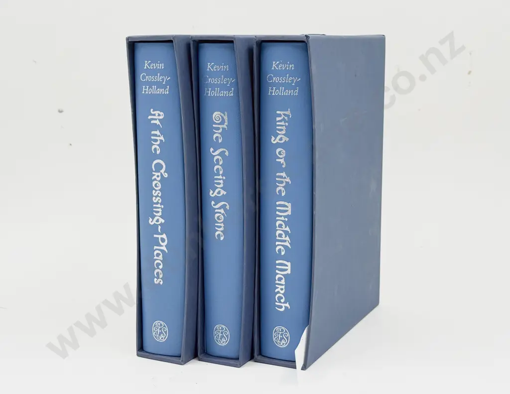 Three Folio Society Books - Kevin Crossley-Holland Books Image 1++