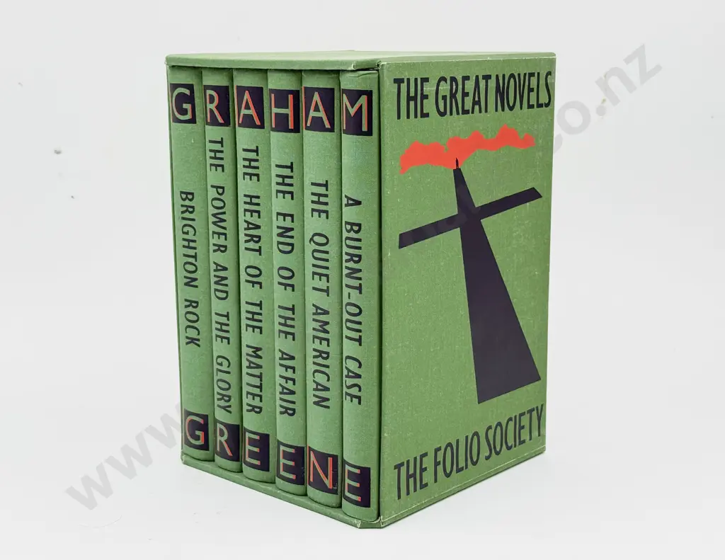 Folio Society Graham Greene Six Book Boxed Set Image 1++
