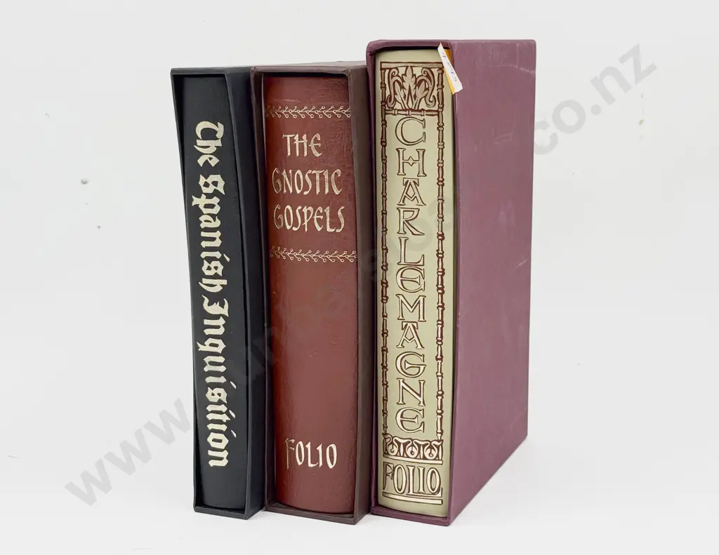 Three Assorted Folio Society Books Image 1++