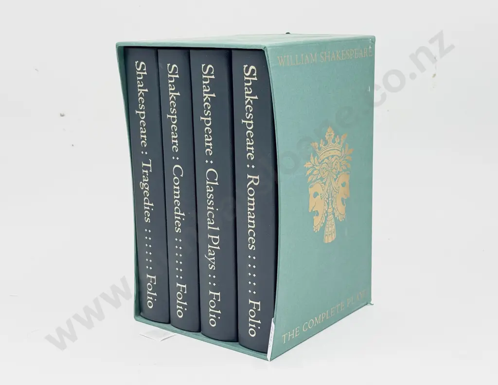 Folio Society Shakespeare Four Book Boxed Set Image 1++