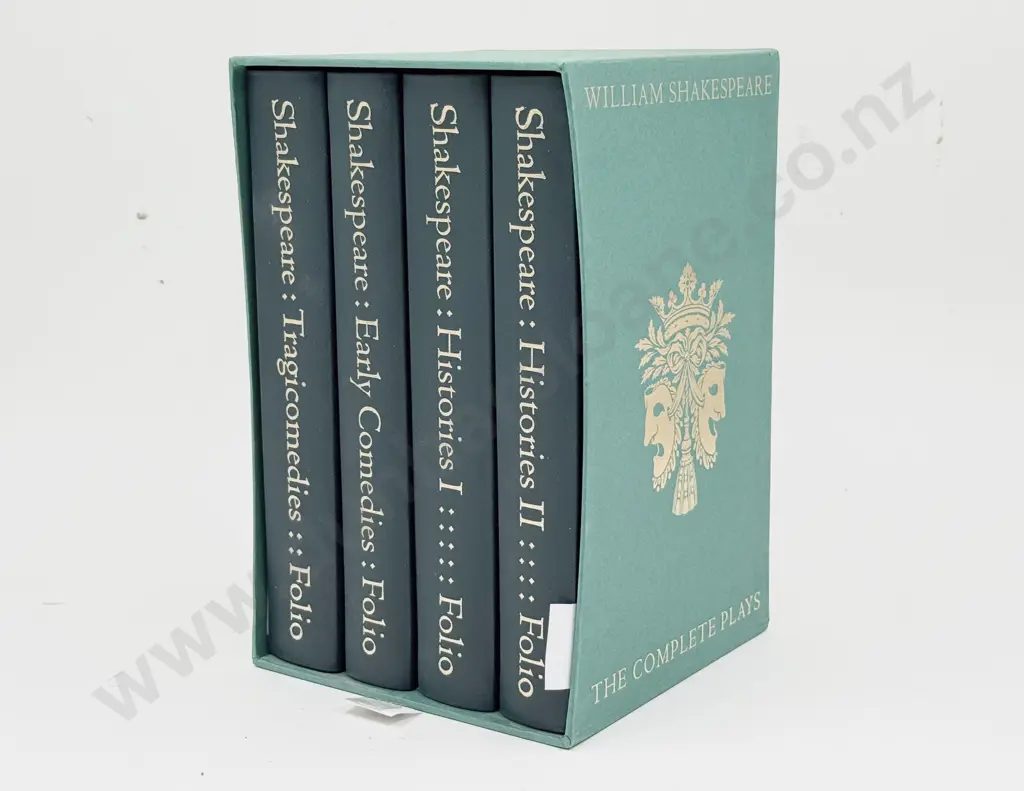 Folio Society Shakespeare Four Book Boxed Set Image 1++