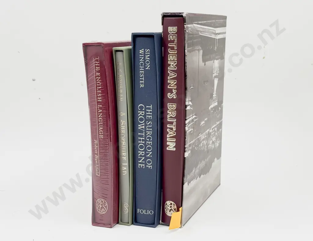 Four Assorted Folio Society Books Image 1++