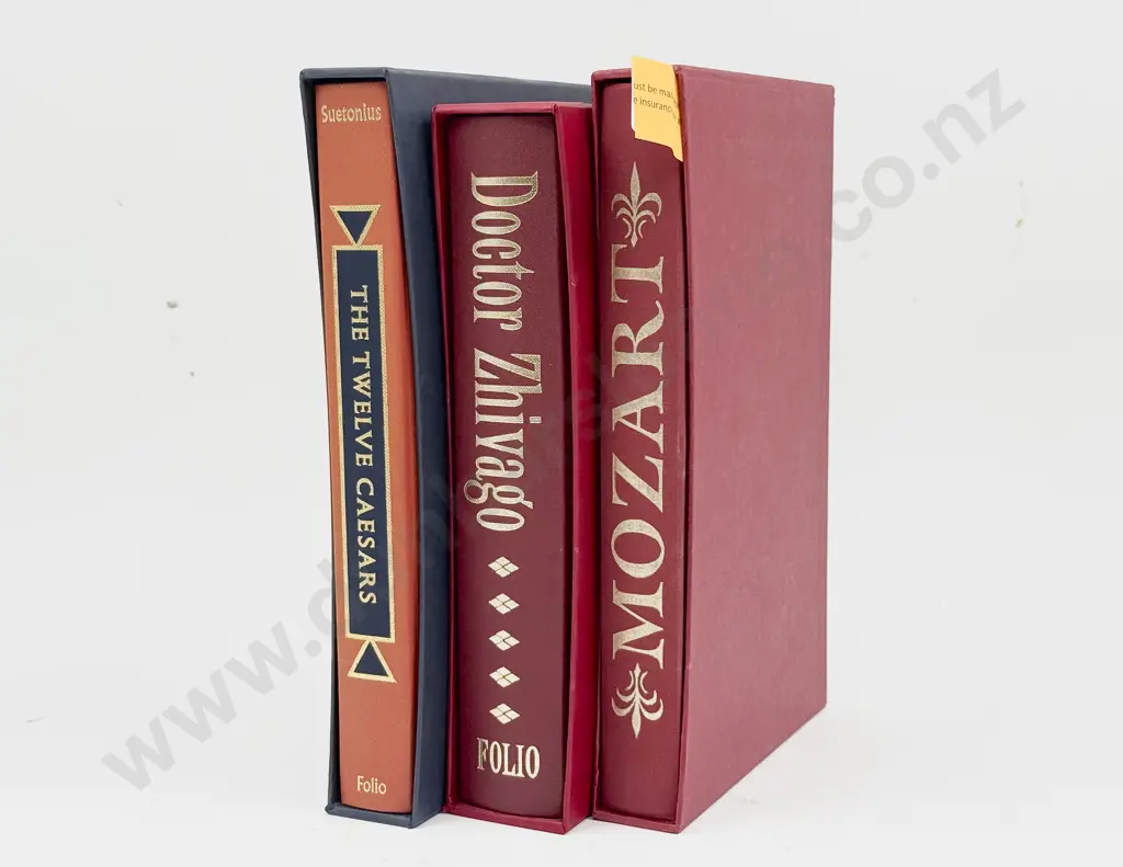 Three Assorted Folio Society Books Image 1++