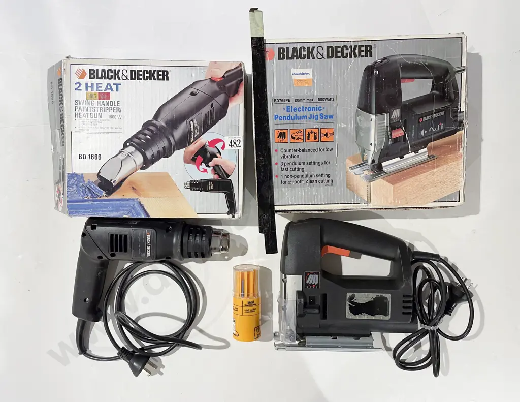 Two Boxed Black & Decker Power Tools Image 1++