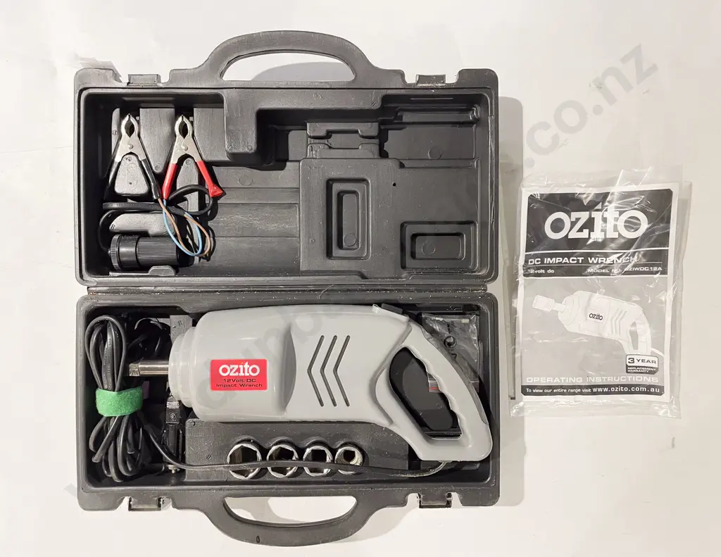 Cased Ozito Impact Wrench Image 1++