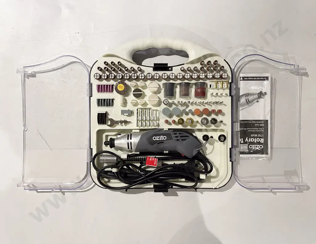 Ozito Cased Rotary Tool Kit Image 1++