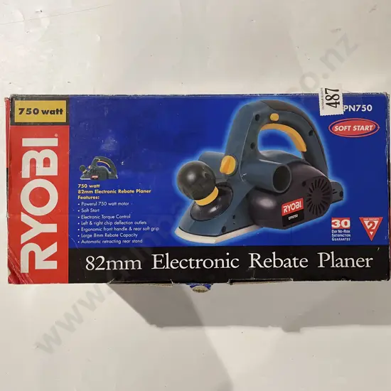 Boxed Ryobi Rebate Planer