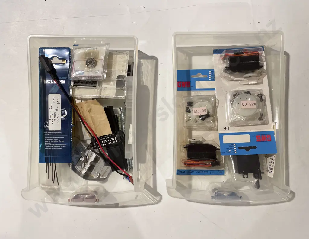 Four Drawer Storage Organiser with Assorted incl. Small G Clamps Image 1++