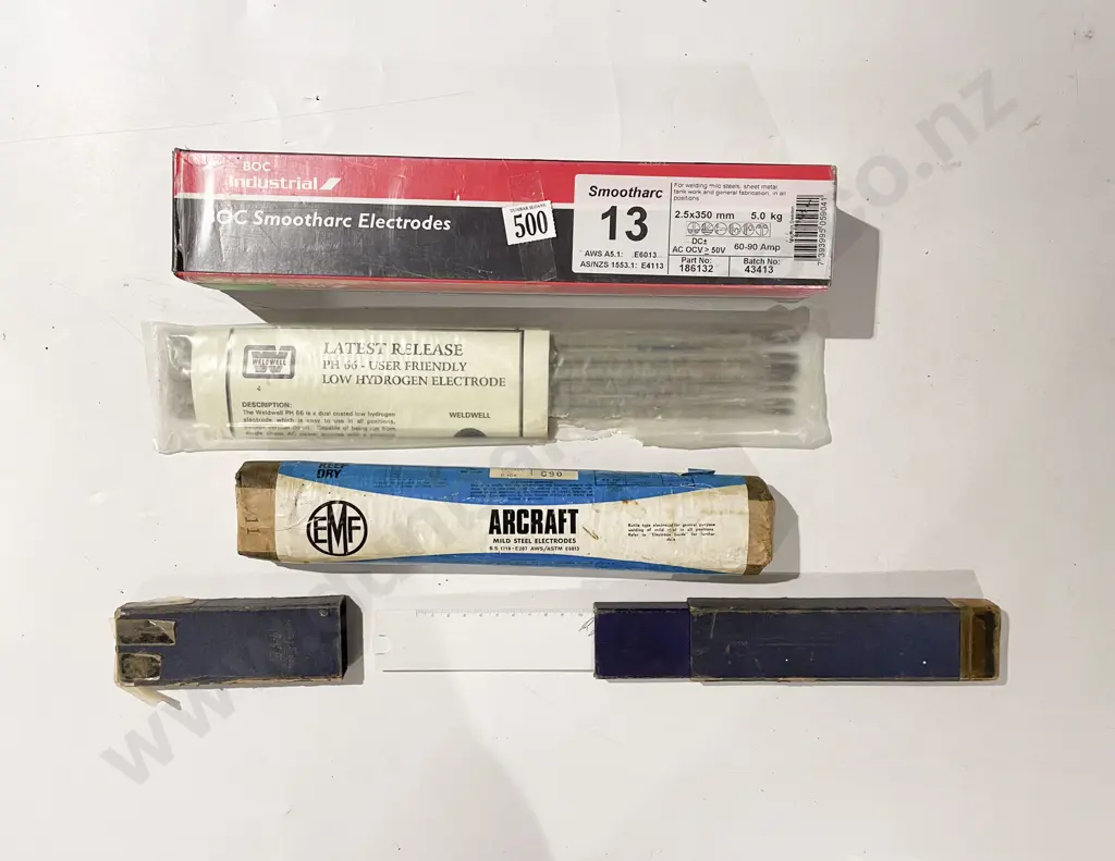 Quantity of Assorted Steel Electrodes Image 1++