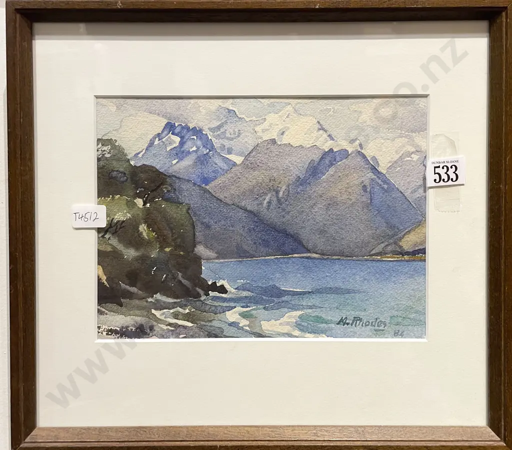 Margaret Rhodes - "Mount Ernslaw from Kinloch" - Watercolour Image 1++