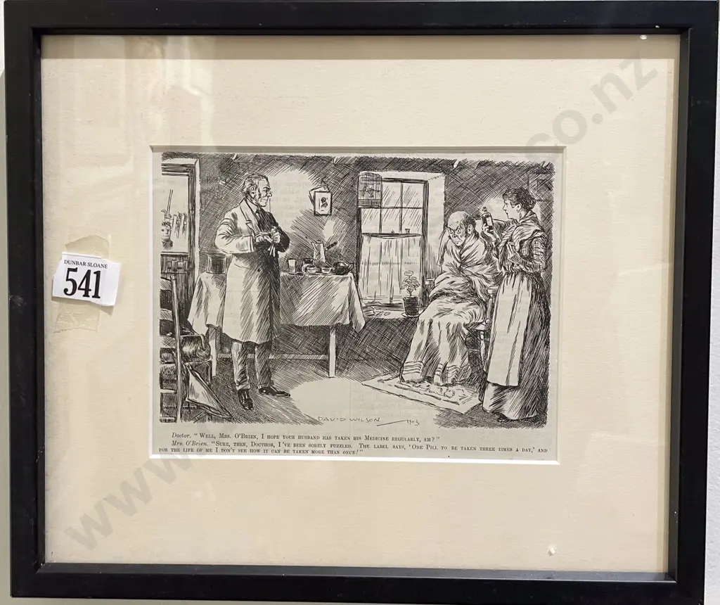 Two Vintage Medical Cartoons Image 1++