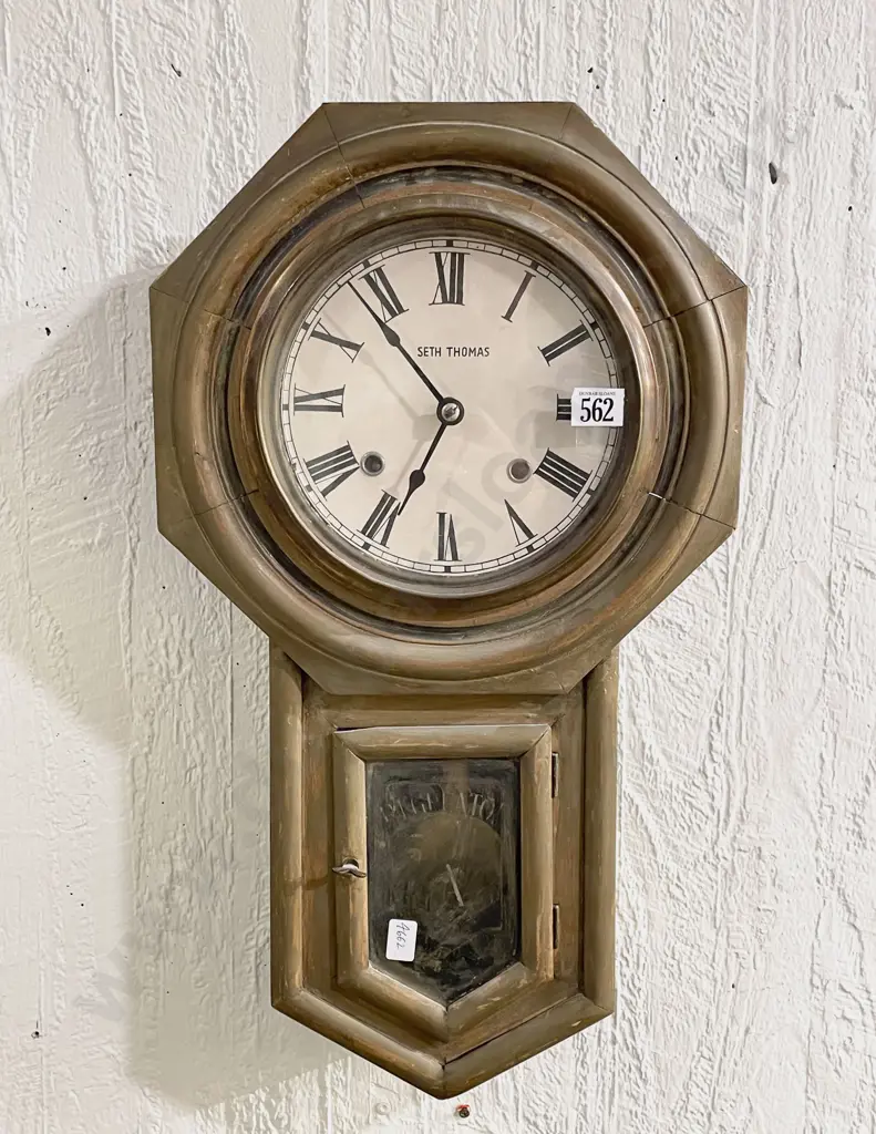 Antique Wall Clock Image 1++