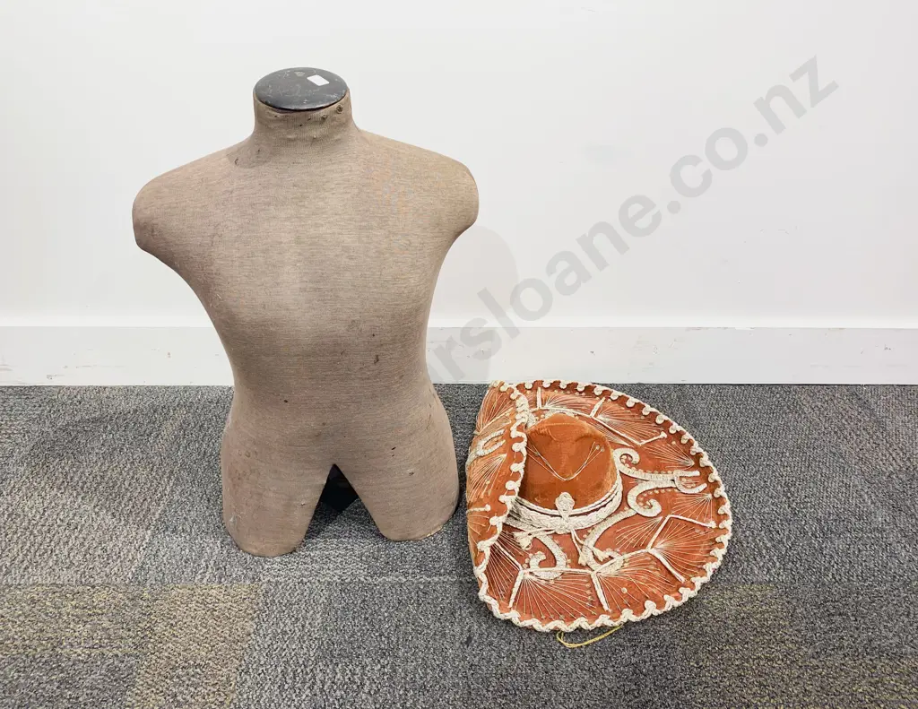 Dressmaker's Torso together with Decorative Sombrero Image 1++