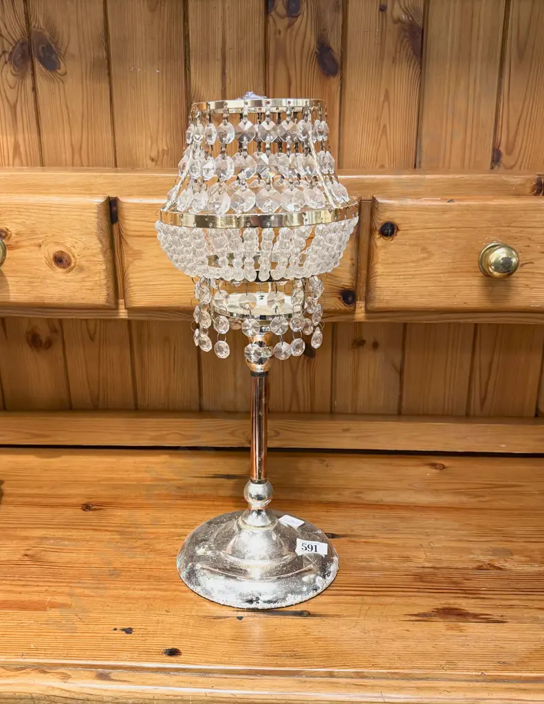 Chrome Candle Stand Image 1++