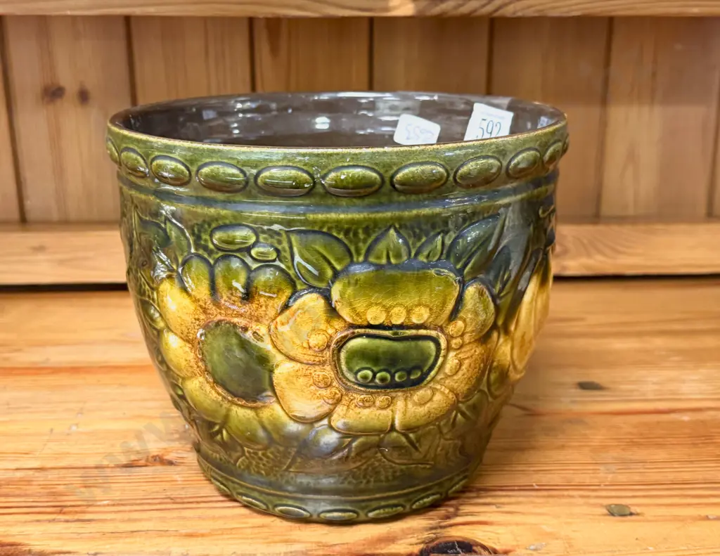 West German Pottery Planter Image 1++
