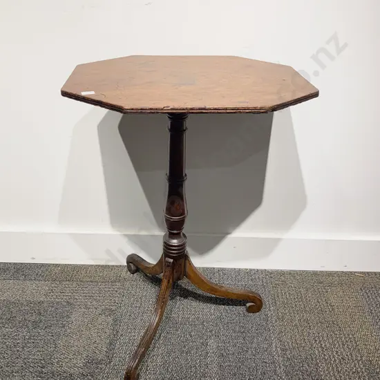 Regency Mahogany Tripod Base Wine Table