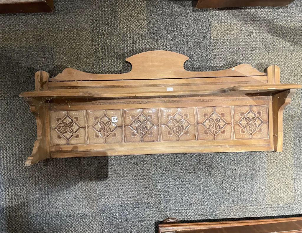 Masterton Made Tiled Gallery from Ex Washstand Image 1++