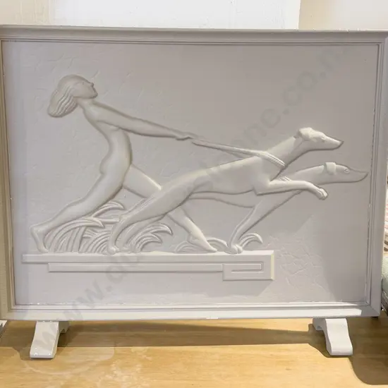 Art Deco Fire Screen
