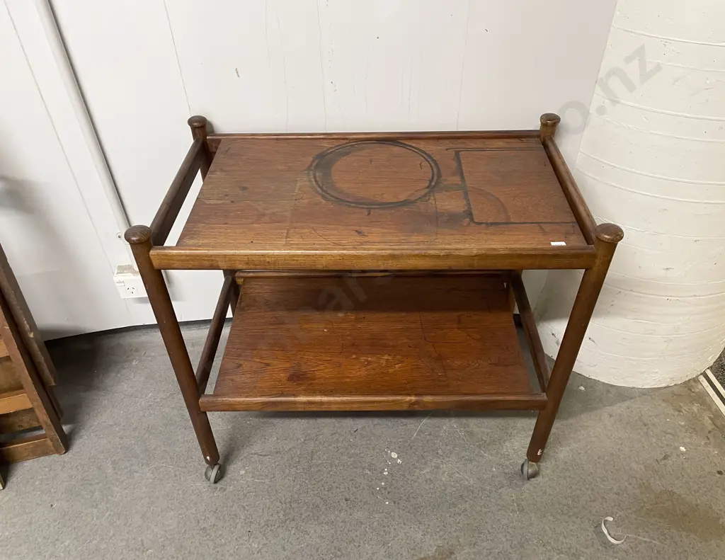Two Tier Tea Trolley Image 1++