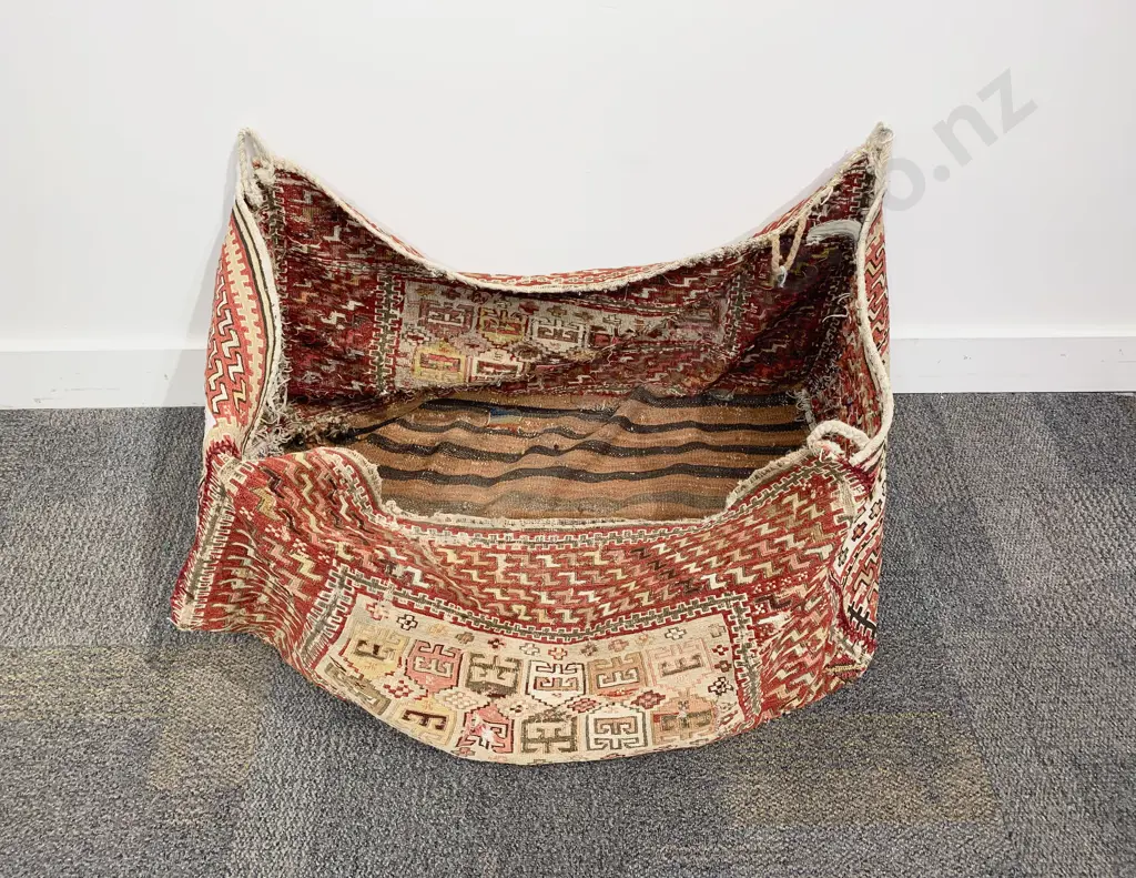 Antique Kilim Storage Box Cover Image 1++