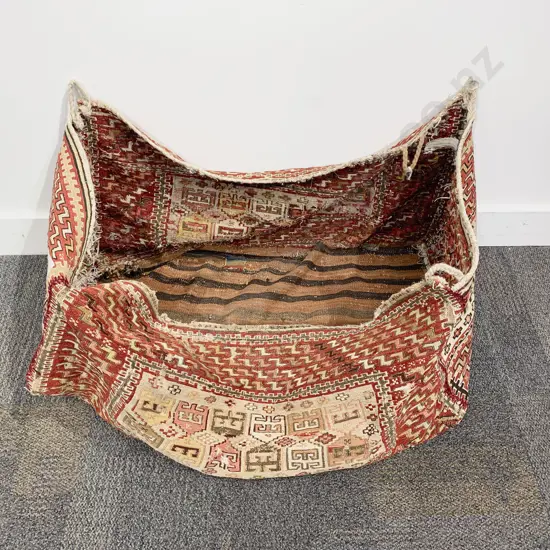 Antique Kilim Storage Box Cover